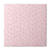 Blush Pink Pattern Tegeltje (Voorkant)