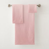 Blush Pink Peach Ombre Bad Handdoek (Insitu)