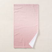 Blush Pink Peach Ombre Bad Handdoek (Handdoek)