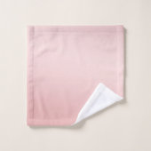Blush Pink Peach Ombre Bad Handdoek (Wasdoekje)