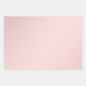 Blush Pink Peach Ombre Inpakpapier Vel (Voorkant 2)