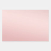 Blush Pink Peach Ombre Inpakpapier Vel (Voorkant)