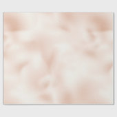 Blush Pink Peach Roos Cadeaupapier (Vlak)