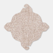 Blush Pink Peach Roos Glitter Bedankdoosjes (Uitgevouwen)