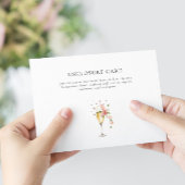 Blush Pink Pearls & Prosecco Custom Vrijgezellenfe Informatiekaartje