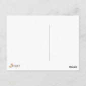 Blush Pink Peonie Floral Bedankt briefkaarten (Achterkant)