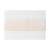 Blush Pink Peonies Waterverf Weddenschap Uitnodigingen Wikkel (Achterkant Voorbeeld)