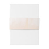 Blush Pink Peonies Waterverf Weddenschap Uitnodigingen Wikkel (Achterkant Voorbeeld)