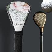 Blush Pink Peony Personalized Golfheadcover