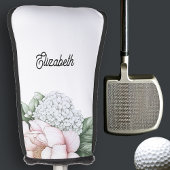 Blush Pink Peony Personalized Golfheadcover