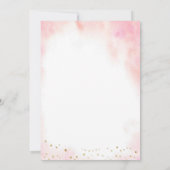 Blush Pink Peony Travel Adventure Vrijgezellenfees Kaart (Achterkant)