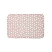 Blush pink Polka dot Badmat (Voorkant)