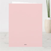Blush Pink Postpartum Doula Professional Design Kaart (Achterkant)