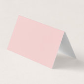 Blush Pink Postpartum Doula Professional Design Visitekaartje (Achterkant)