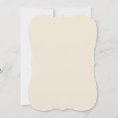 Blush Pink Quinceanera-uitnodiging Kaart (Achterkant)