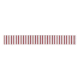 Blush Pink Red Stripes Christmas Grosgrain Lint