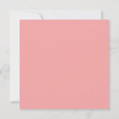 Blush Pink Romantic Floral Wedding Invitation (Achterkant)