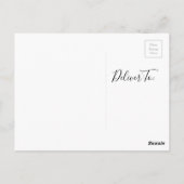 Blush Pink | Roos Gold Elegant Wedding Dank u Briefkaart (Achterkant)
