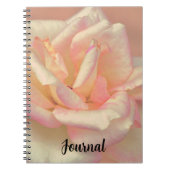 Blush Pink Rose Dreamy Art Journal Notitieboek (Voorkant)