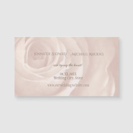 Blush Pink Rose Elegante Bruiloft Save The Date