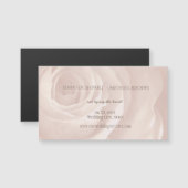 Blush Pink Rose Elegante Bruiloft Save The Date (Voorkant / Achterkant)