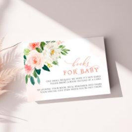 Blush Pink Rose Flowers Boeken aanvragen Kaart