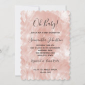 Blush Pink Rose Kaart (Voorkant)