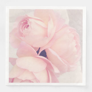 Blush Pink Rose Servet