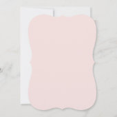 Blush Pink & Sage Green Bloemendoop Kaart (Achterkant)