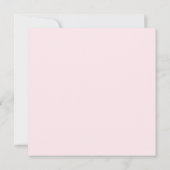 Blush Pink Sage Waterverf Floral Save the Date (Achterkant)
