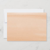 Blush Pink & Sage Waterverf Vrijgezellenfeest per Kaart (Achterkant)