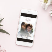 Blush Pink Save the Date Wedding Classic Foto