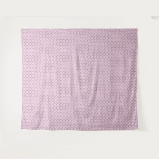 Blush Pink Shabby Chic Patroon Tapestry Wandkleed (Voorkant (horizontaal))