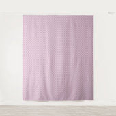 Blush Pink Shabby Chic Patroon Tapestry Wandkleed (Voorkant)