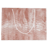 Blush Pink Snake Print Groot Cadeauzakje (Achterkant)