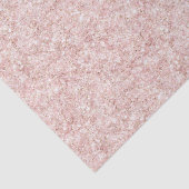 Blush Pink Sparkle Glitter Tissuepapier (Detail)