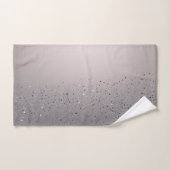 Blush Pink Sparkly Glitter Bad Handdoek (Handdoek)