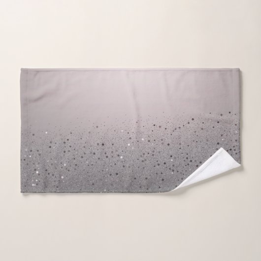 Blush Pink Sparkly Glitter Bad Handdoek (Handdoek)