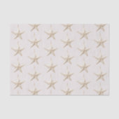 Blush Pink Star Ornaments Christmas Tissuepapier (Voorkant)