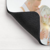 Blush Pink Stripe Photo Collage Muismat (Hoek)