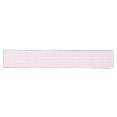 Blush Pink Tartan Runner Moderne eettafel instelle Lange Tafelloper (Horizontaal)
