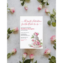 Blush Pink Tiered Cake Pink Roses Vrijgezellenfees