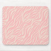 Blush Pink Tiger Stripes Animal Pattern Muismat (Voorkant)
