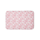Blush Pink Tropical Flowers Spring Garden Badmat (Voorkant)