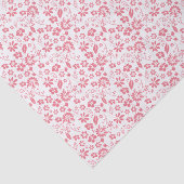  Blush Pink Tropical Spring Flowers Tissuepapier (Detail)