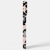 Blush Pink Victoriaans Bloemen Damask Case-Mate iPhone Case (Achterkant / Rechts)