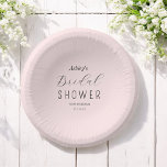 Blush Pink Vrijgezellenfeest Brunch Papieren Kommen<br><div class="desc">Blush Roze Vrijgezellenfeest papieren Bowls met elegant typografiescript. Meer producten met dit ontwerp staan in het collectie hieronder.</div>