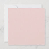 BLUSH PINK WATERVERF BRUSHSTROKE OPENING CEREMONY KAART (Achterkant)