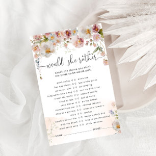 Blush Pink Waterverf Flowers Vrijgezellenfeest spe