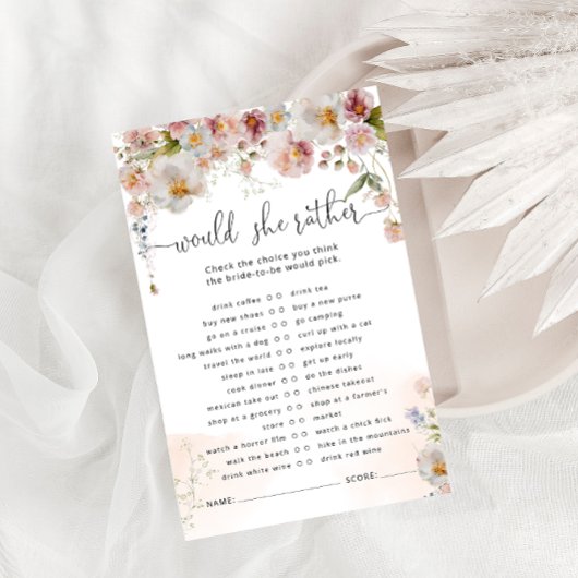 Blush Pink Waterverf Flowers Vrijgezellenfeest spe